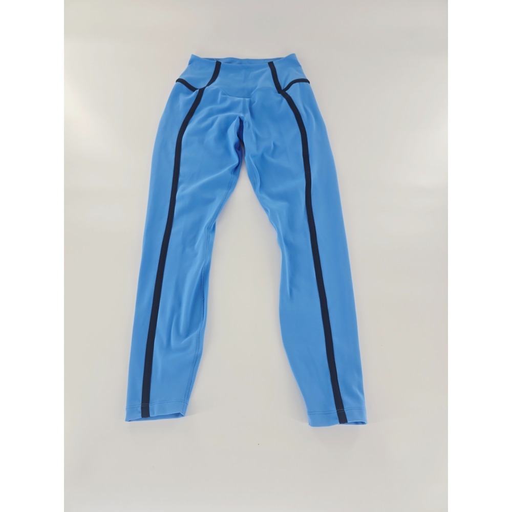Nike One Dri-FIT High-Waisted 7/8 Leggings Women's S Sky Blue HJ1137-412 New